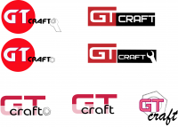 Разработка логотипа для автосервиса GtCraft