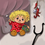 Иллюстрация к "Новые приключения Кузьки"
