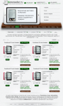 Интерфейс Интернет-магазина newreader.ru