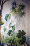 Настенная роспись "Заросли"