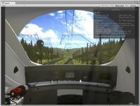 Симулятор управления поездом (Oculus)
