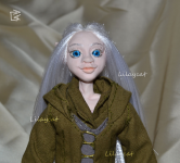 Кукла эльфийка Тауриэль из полимерной глины