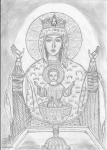 Рисунок Неупиваемая чаша