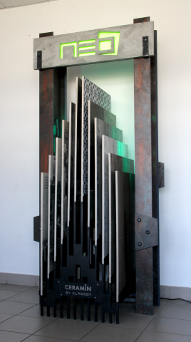 демонстрационный стенд ламината