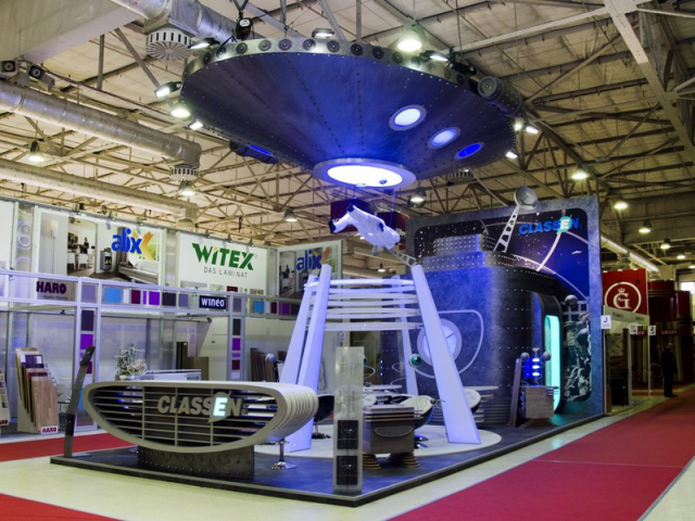 Немецкий производитель ламината "Classen", MosBuild 2013 Крокус