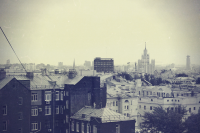 Москва со сталинского чердака