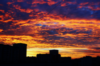 Небо в один из июльских дней