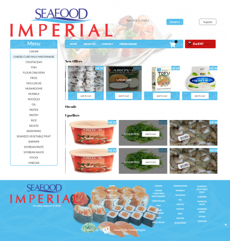 Seafood imperial Armenia
