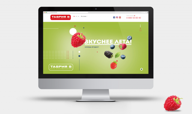 Дизайн имиджевого баннера для сайта tavriav.org