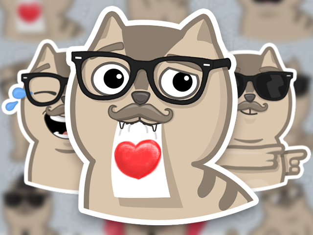 Набор стикеров для Telegram