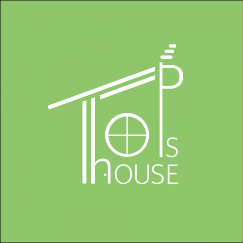 Логотип для строительной компании TopsHouse
