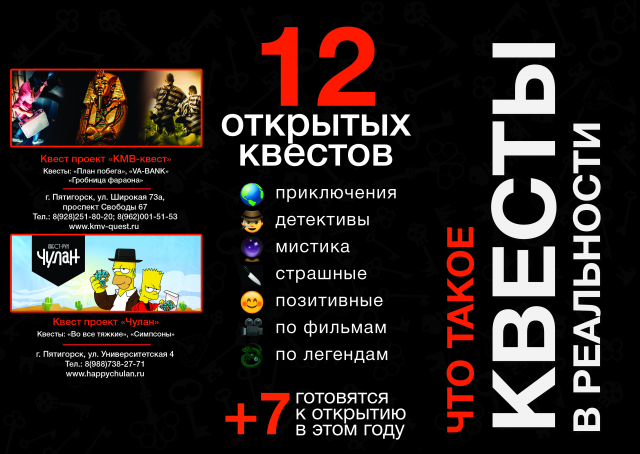 Дизайн буклета, сторона 1