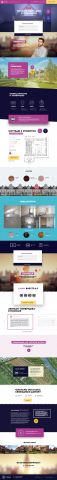 Разработка Landing Page под ключ для коттеджного поселка