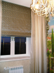 Римские шторы в кабинет