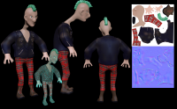 punk character(work in progress)