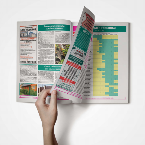 Журнал-20 полос (Adobe InDesign)