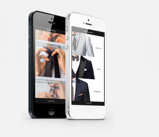 Suitsupply Mobile App