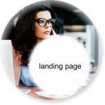    landing page