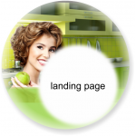    landing page