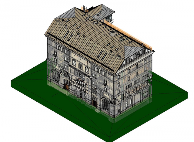Работа в Revit 2018 - ИТП дома