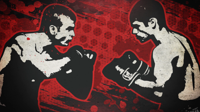 Анимация логотипа MMA Boxing