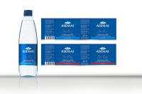 Этикетка минеральной воды «Асем-ай»