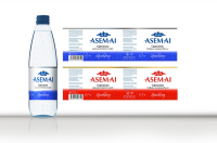Этикетка минеральной воды «Асем-ай»
