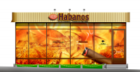 Внешнее оформление магазина Habanos