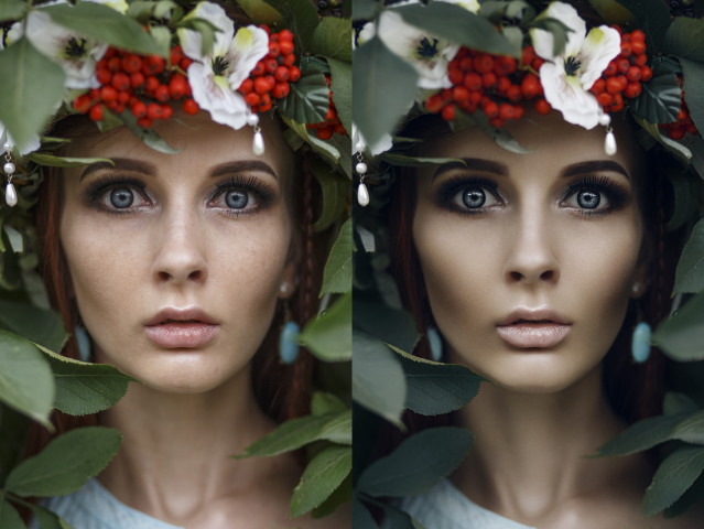 Beauty retouch