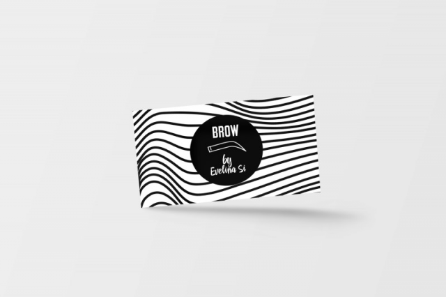 Визитка для "BrowBar"