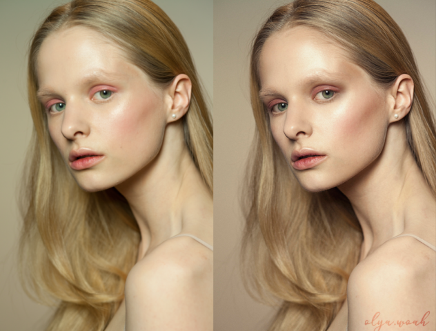 Я обработаю Вашу портретную фотографию