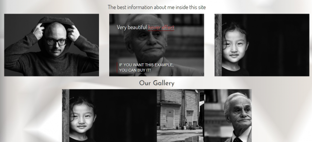 Prototype of web-site interface