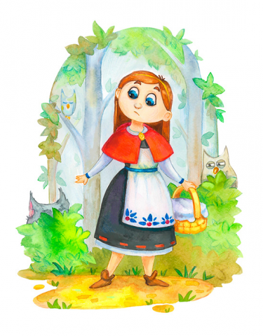 Красная шапочка.