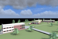 Офисное здание и склады для оптово-розничной торговой компании