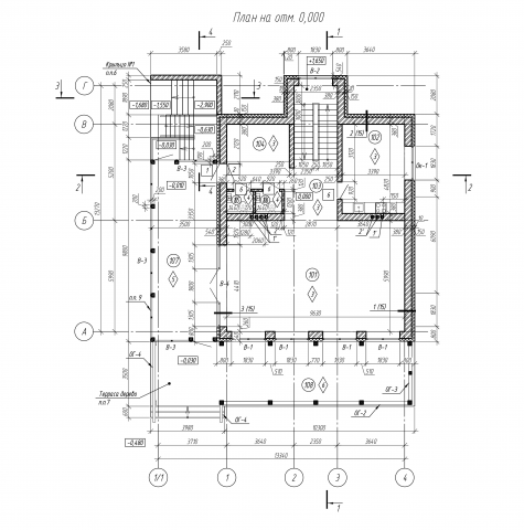 Проект индивидуального жилого дома #1