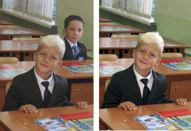 Удаление с заднего плана+ коррекция цвет