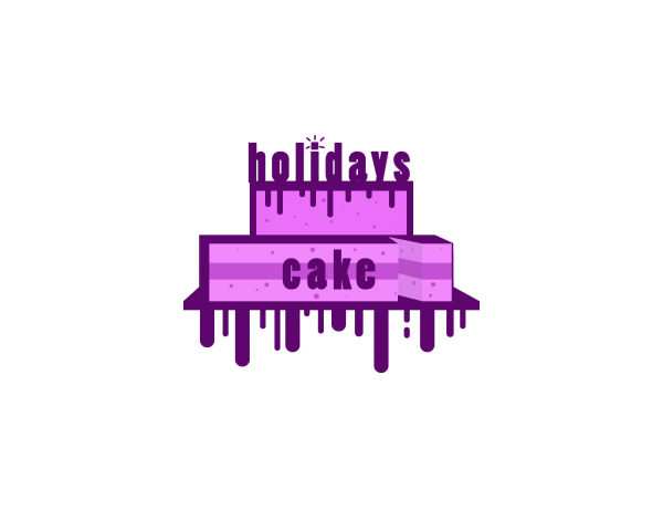 Logo holiday cake 3