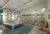 Разработка текстиля и интерьера детской