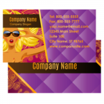 Макет визитки