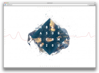 Интерактивная заглушка для ижевского проекта "Мастерская"