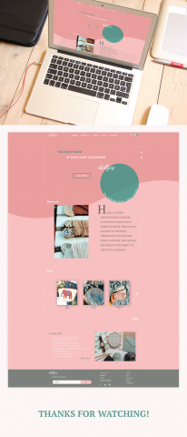 Landing page для "by Mary"
