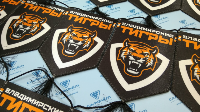 вымпел для спортивной команды