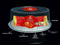 этикетка для серии продукции