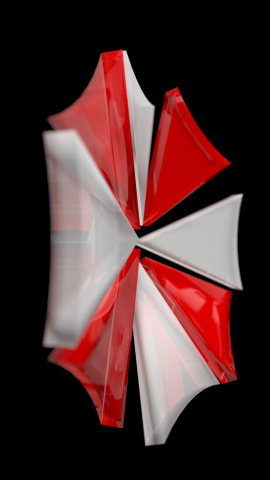 Umbrella 3D Logo