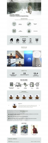 Прототип Landing page