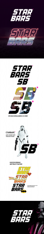 Логотип для бара STARBARS*
