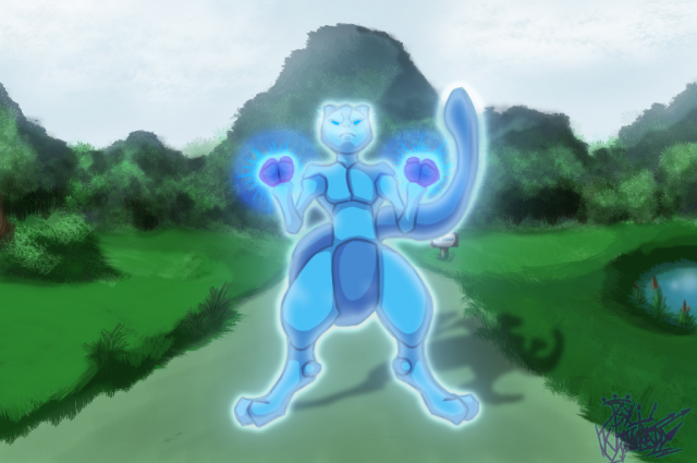Mewtwo and the Mt.Moon