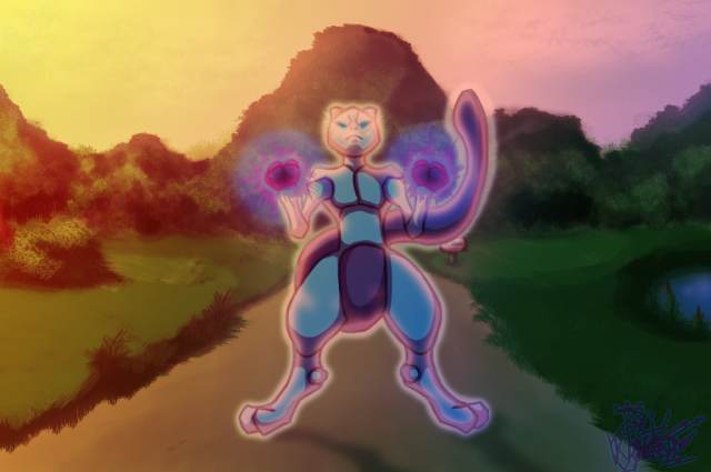 Mewtwo and the Mt.Moon