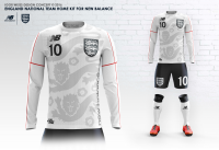 ENGLAND ✕ NEW BALANCE CONCEPT KITS SOCCER-FOOTBALL