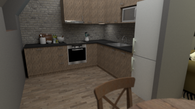 Проект интерьера квартиры 47 м2.